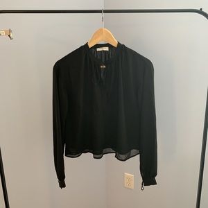 ARITZIA/BABATON - SHIRT WITH NECKTIE